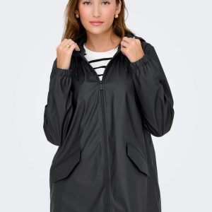 Giacconi - Jdymulan raincoat Black