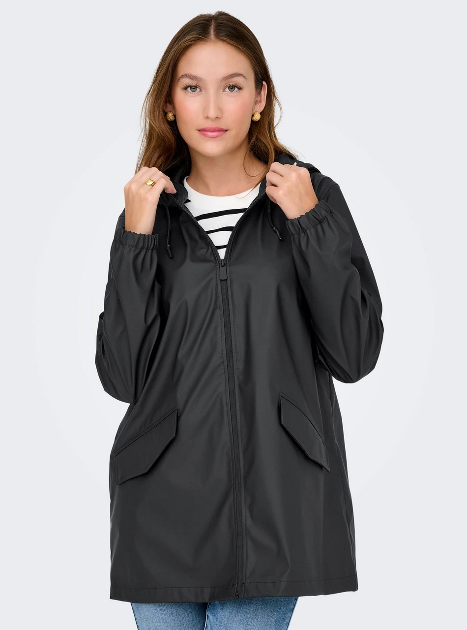 Giacconi - Jdymulan raincoat Black