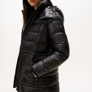 Giacconi - Gloss Hv down coat Black