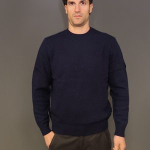 Maglie - Arran maglia lana Navy