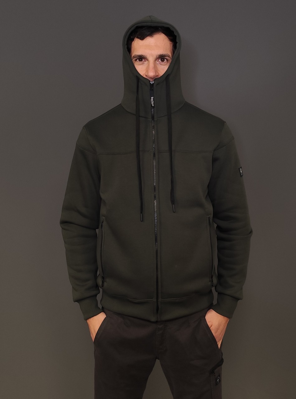 Felpe - Venator felpa zip e cap Green - immagine 3