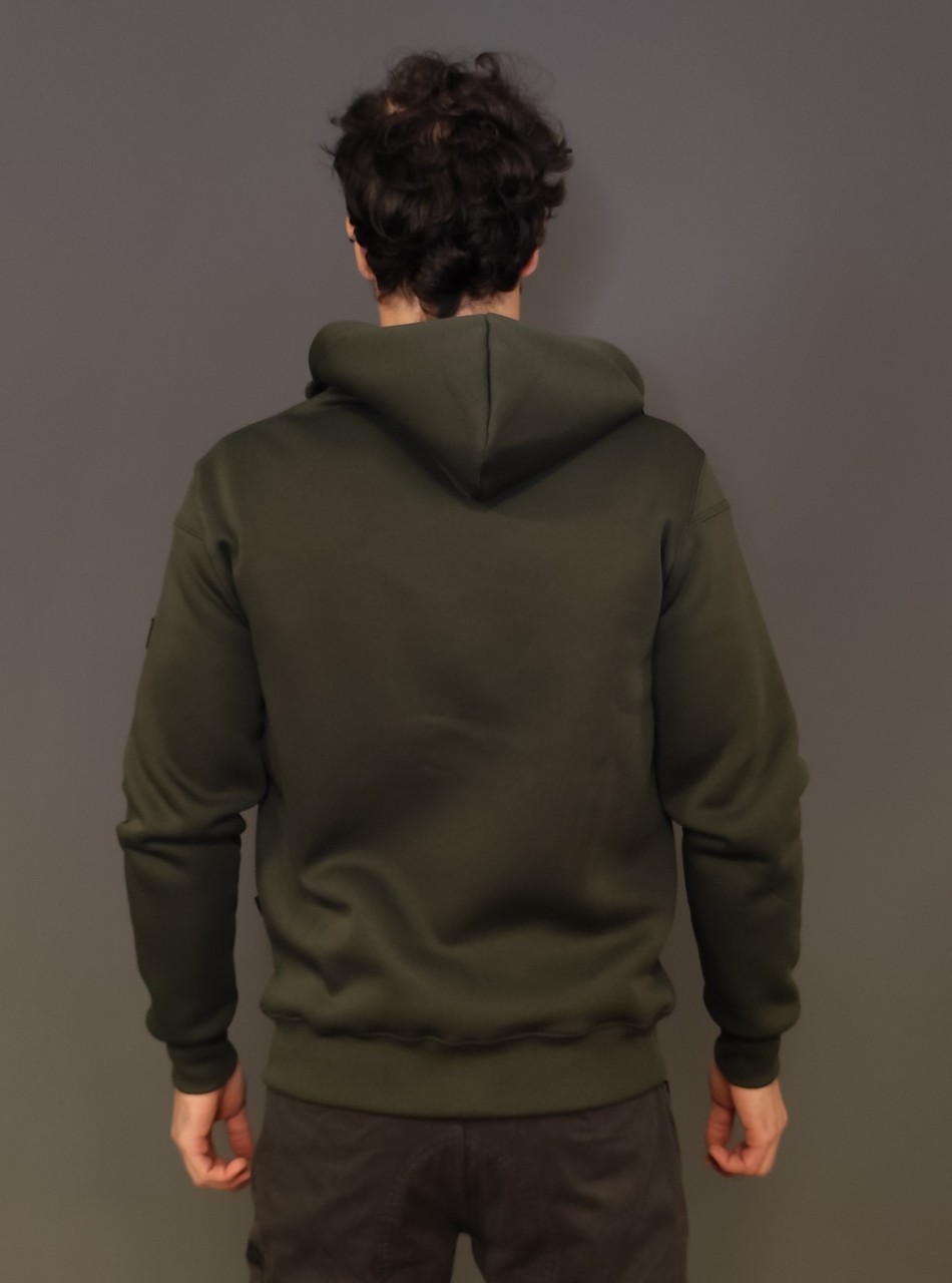 Felpe - Venator felpa zip e cap Green - immagine 7