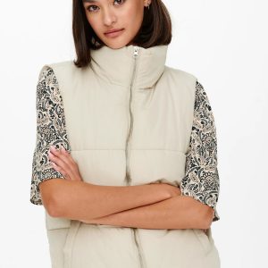 Gilet imbottiti - Jdyskylar short waistcoat Moombeam