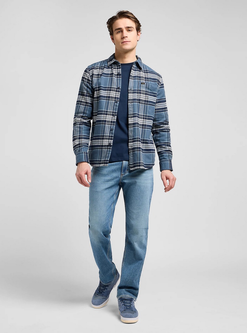 Camicie - Mercantile shirt Vintage Blue - immagine 5