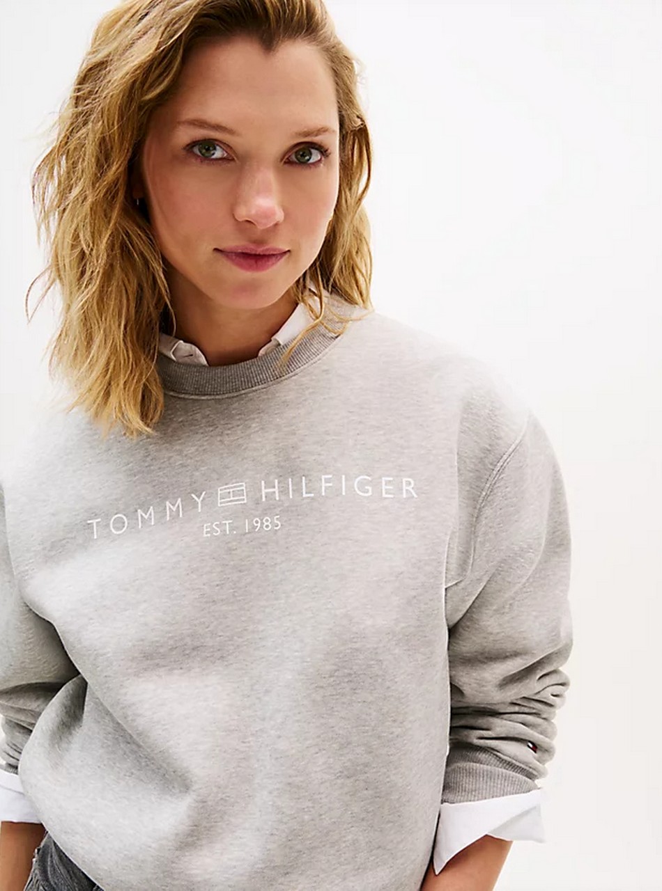 Felpe - Logo sweat crew Light Grey Heather - immagine 2