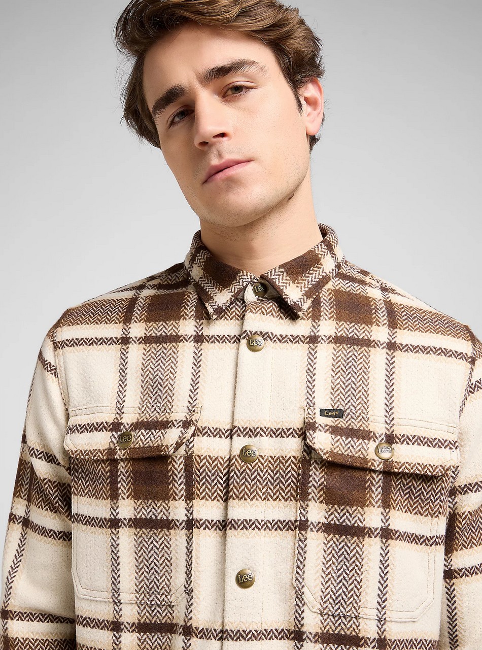 Camicie - Relaxed overshirt Arabica Plaid - immagine 2