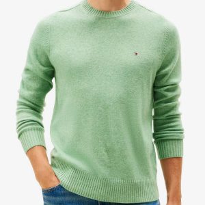 Maglie - Lambswool crew Fort Green Heather