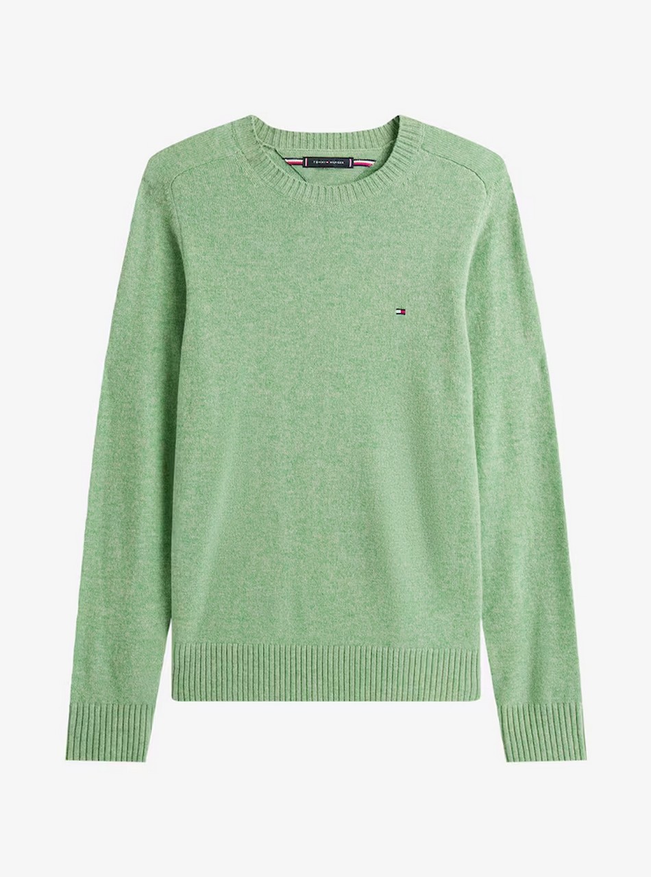 Maglie - Lambswool crew Fort Green Heather - immagine 5