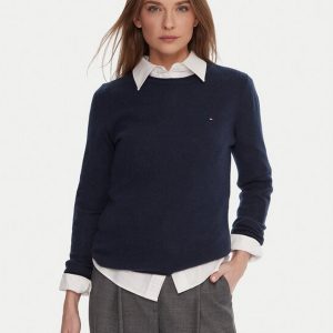 Maglie - Soft wool crew sweat Navy