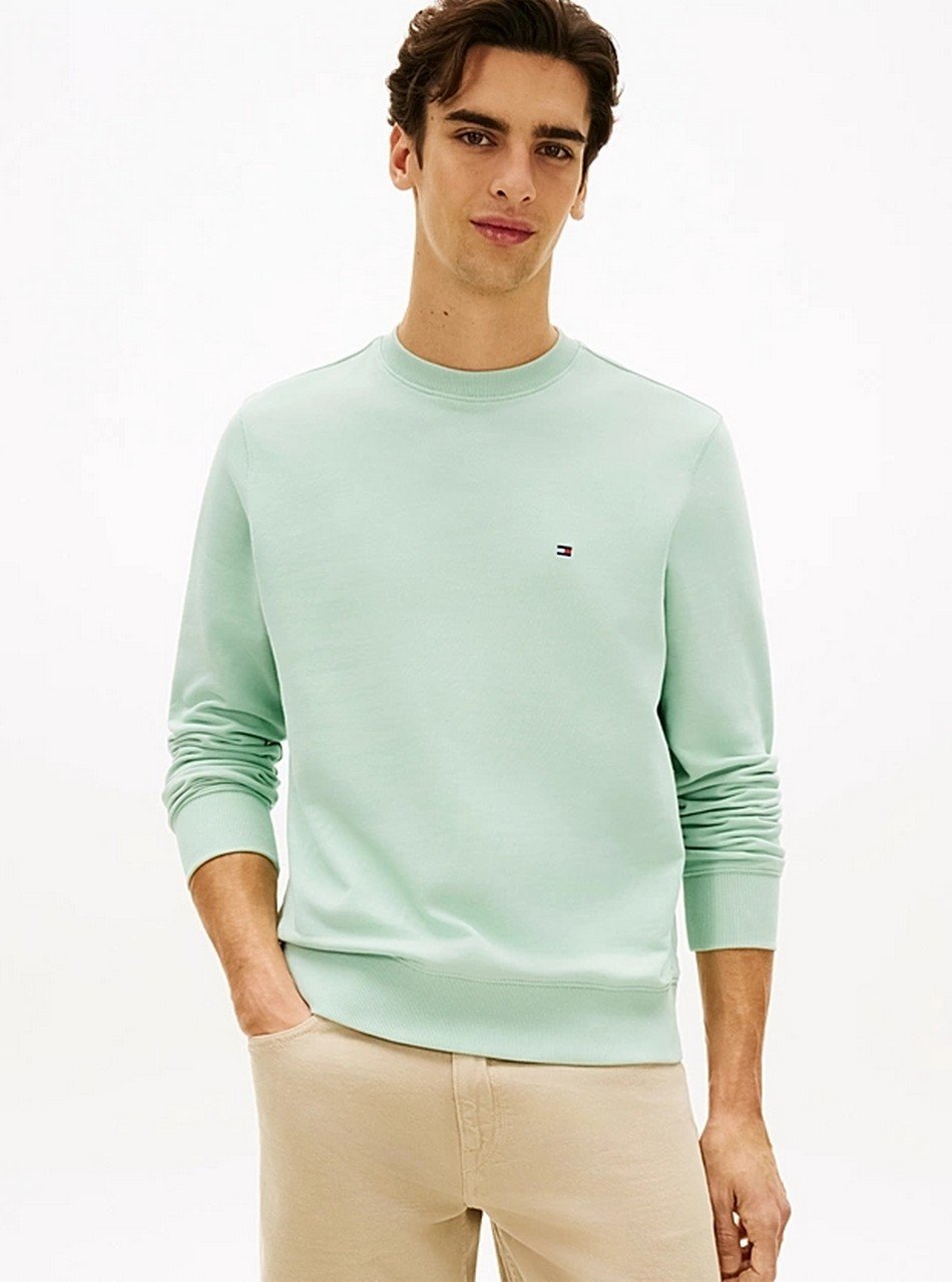 Maglie - Essential terry crew Mint
