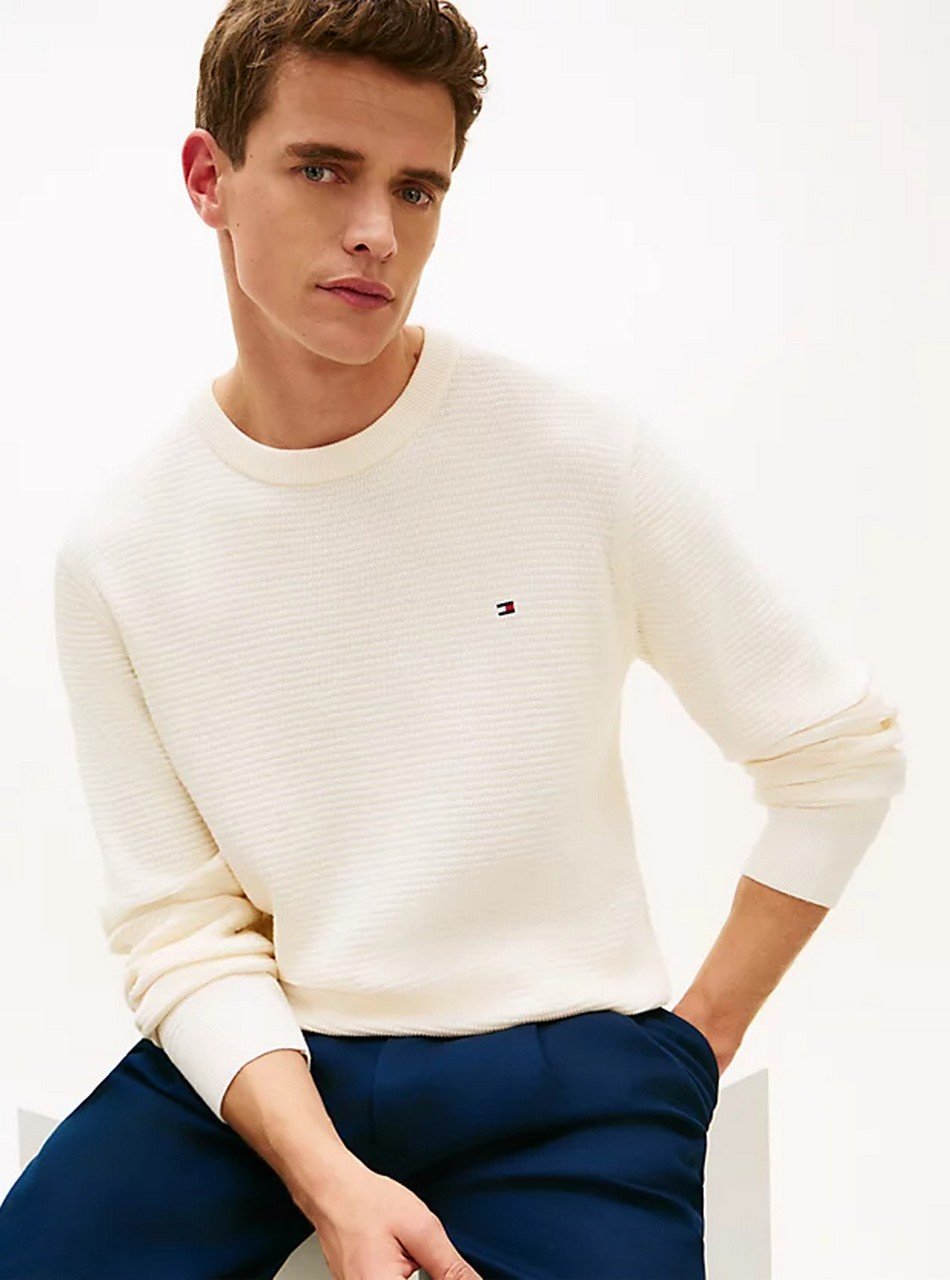 Maglie - Seasonal structure crew Ivory - immagine 2