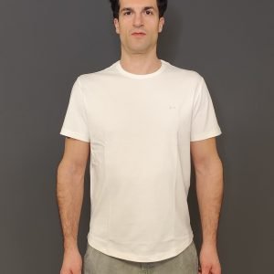 T-Shirt - T-shirt piquet cold dye Panna