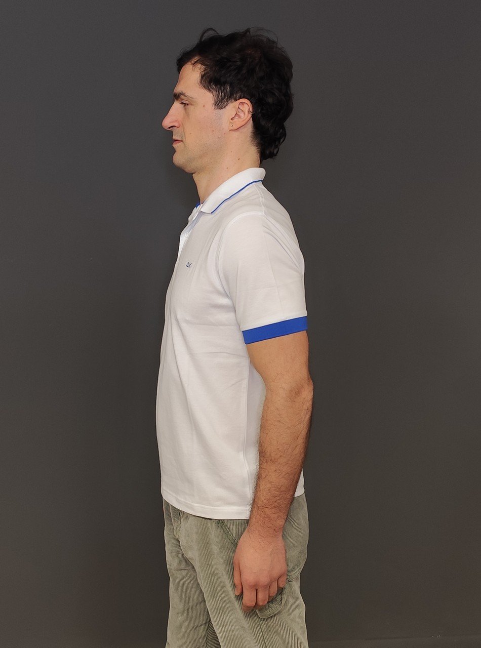 Polo - Polo small stripe fluo Bianco - immagine 2