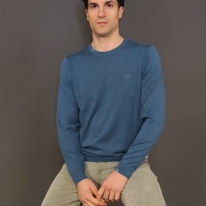 Maglie - Sweater basic Avio scuro