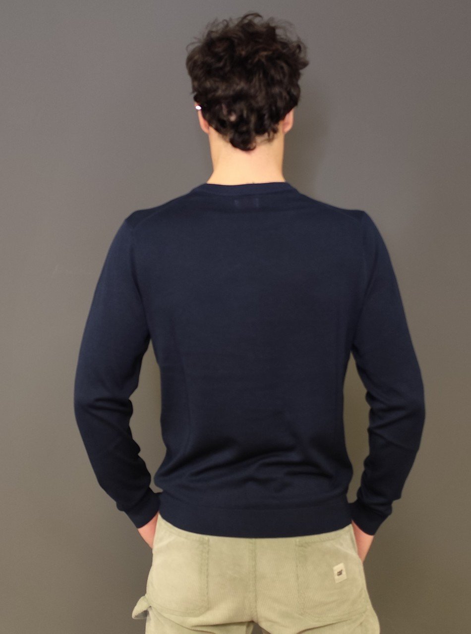Maglie - Sweater basic Navy - immagine 7