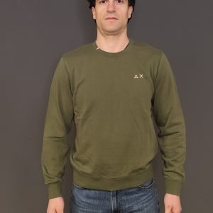 Felpe - Sweat basic crew Verde Scuro
