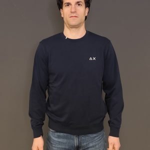 Felpe - Sweat basic crew Navy Blue