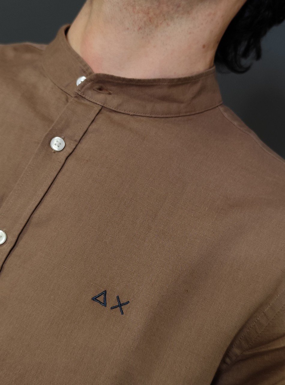 Camicie - Shirt linen korean Volpe - immagine 2