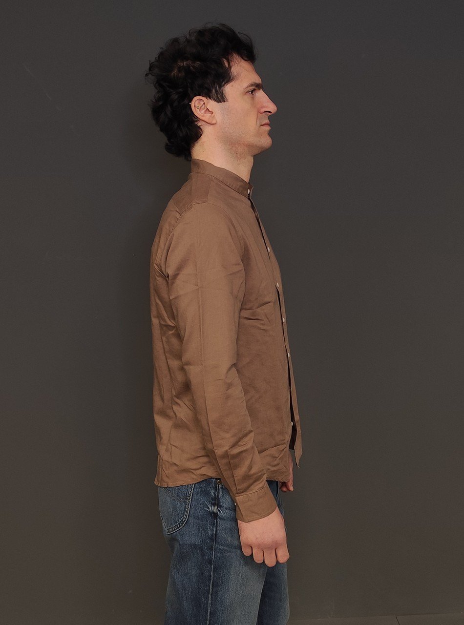 Camicie - Shirt linen korean Volpe - immagine 5