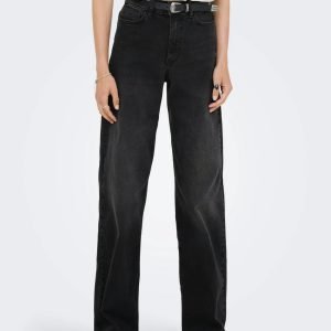 Jeans - Jdyfelina jeans wide Black
