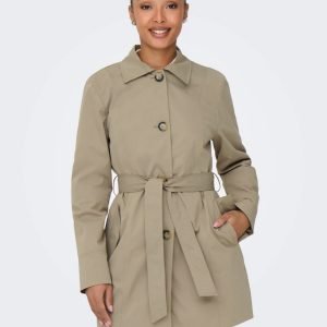 Giacconi - Jdyisadora trench Weathered Teak