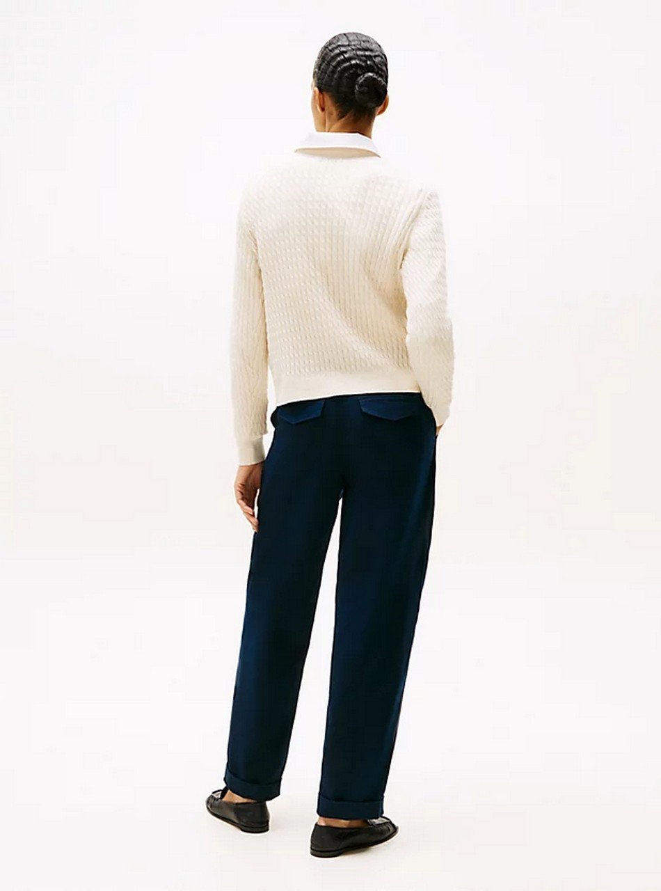 Maglie - Cable crew maglia Ivory - immagine 5