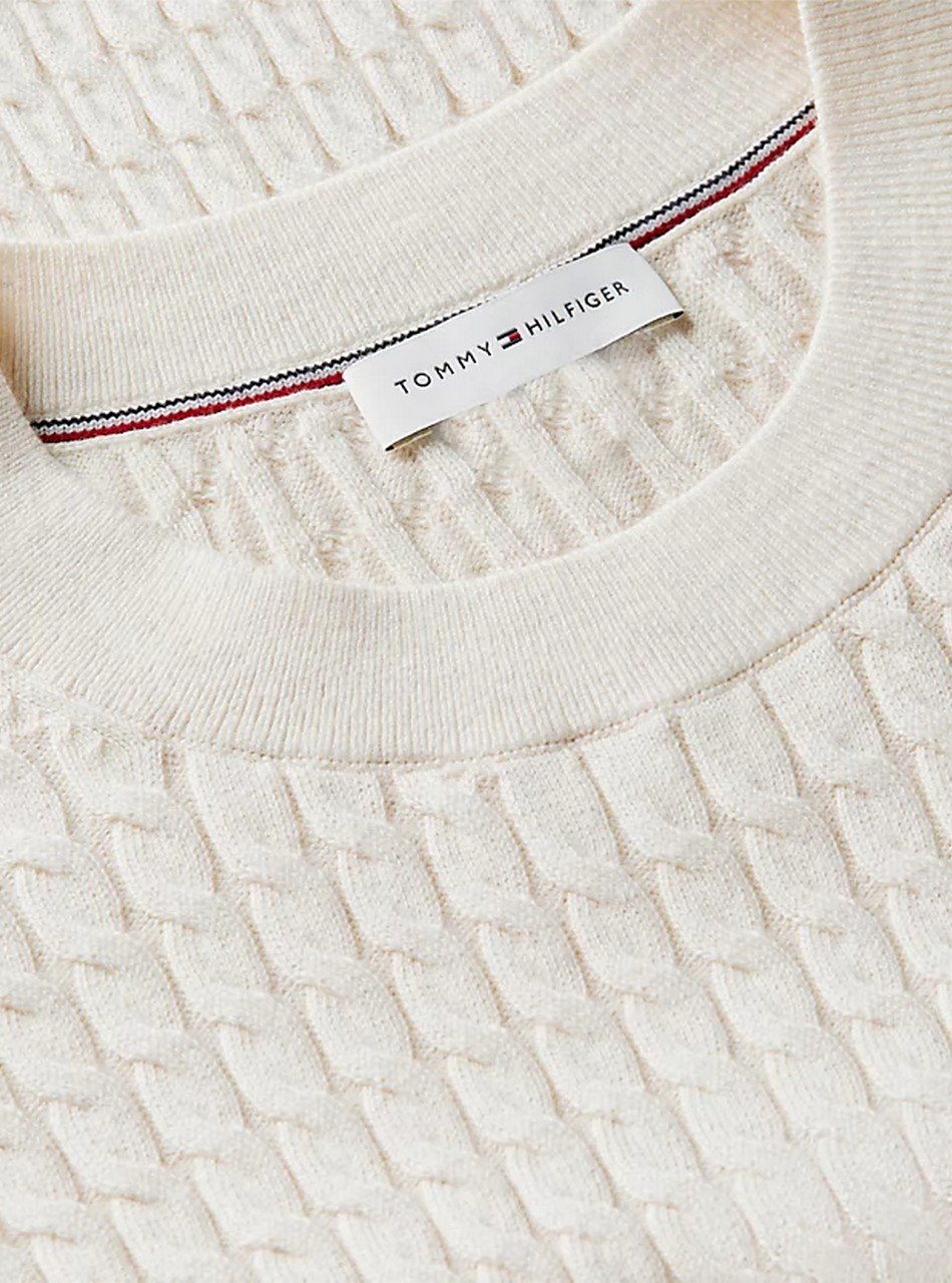 Maglie - Cable crew maglia Ivory - immagine 3