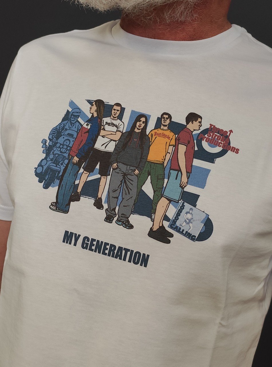 T-Shirt - My generation tee White - immagine 2