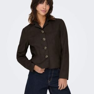Giacconi - Jdynico suede jacket Chocolate Torte