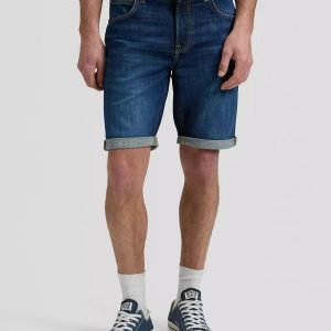 Bermuda - 5 Pocket short Halo Blue