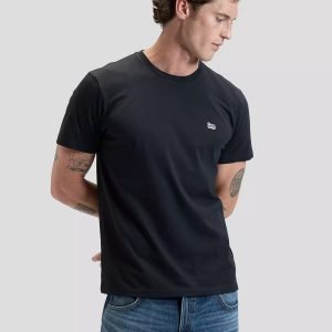 T-Shirt - Patch logo tee Black