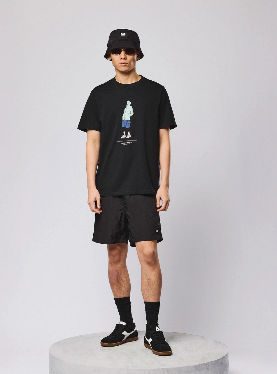 Short bagno - Stacks swimshort Black - immagine 2