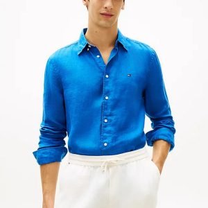 Camicie - Pigment dyed shirt Blue Orbit
