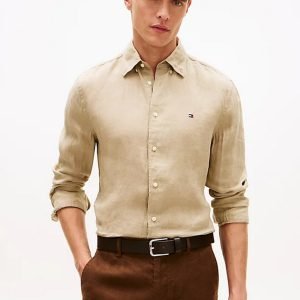 Camicie - Pigment dyed shirt Sandalwood