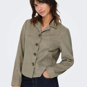 Giacconi - Jdynico suede jacket Timber Wolf