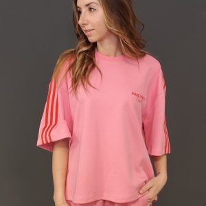 Felpe - Felpa stripes Rosa