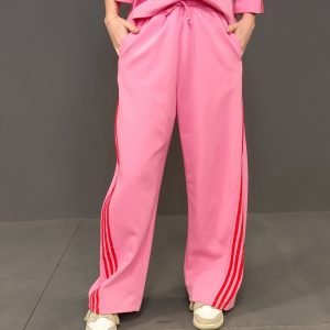 Pantaloni sportivi - Jogger stripes Rosa