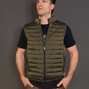 Gilet imbottiti - Smanicato vest Army Green