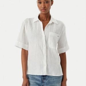Camicia m/m - Linen shirt White
