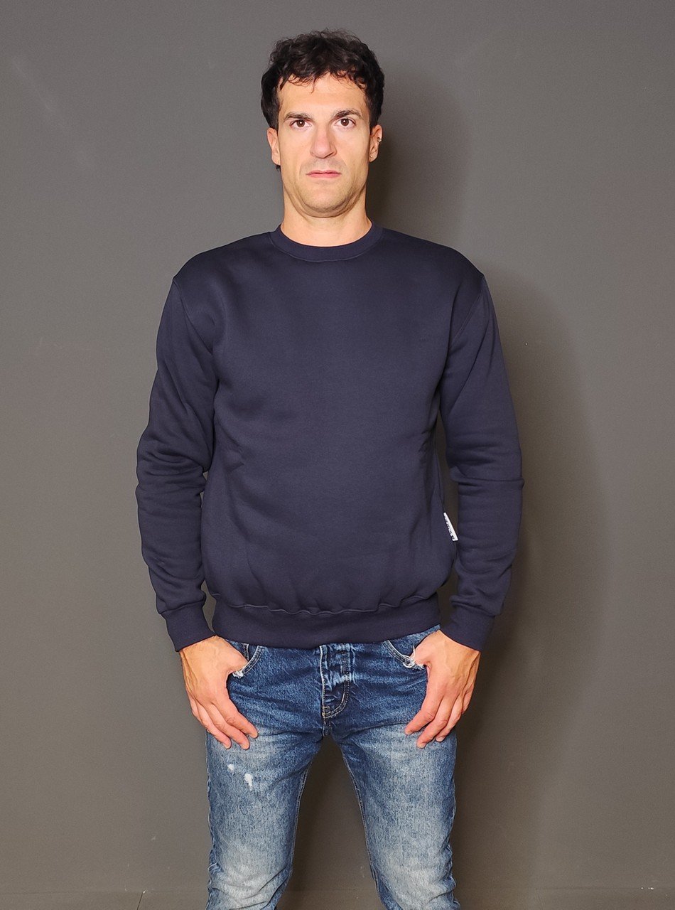 Felpe - Sweater crew Blu
