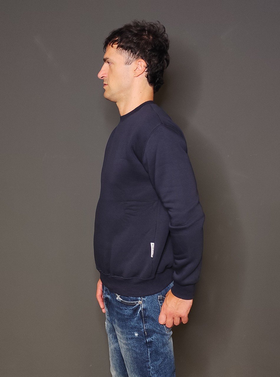 Felpe - Sweater crew Blu - immagine 2