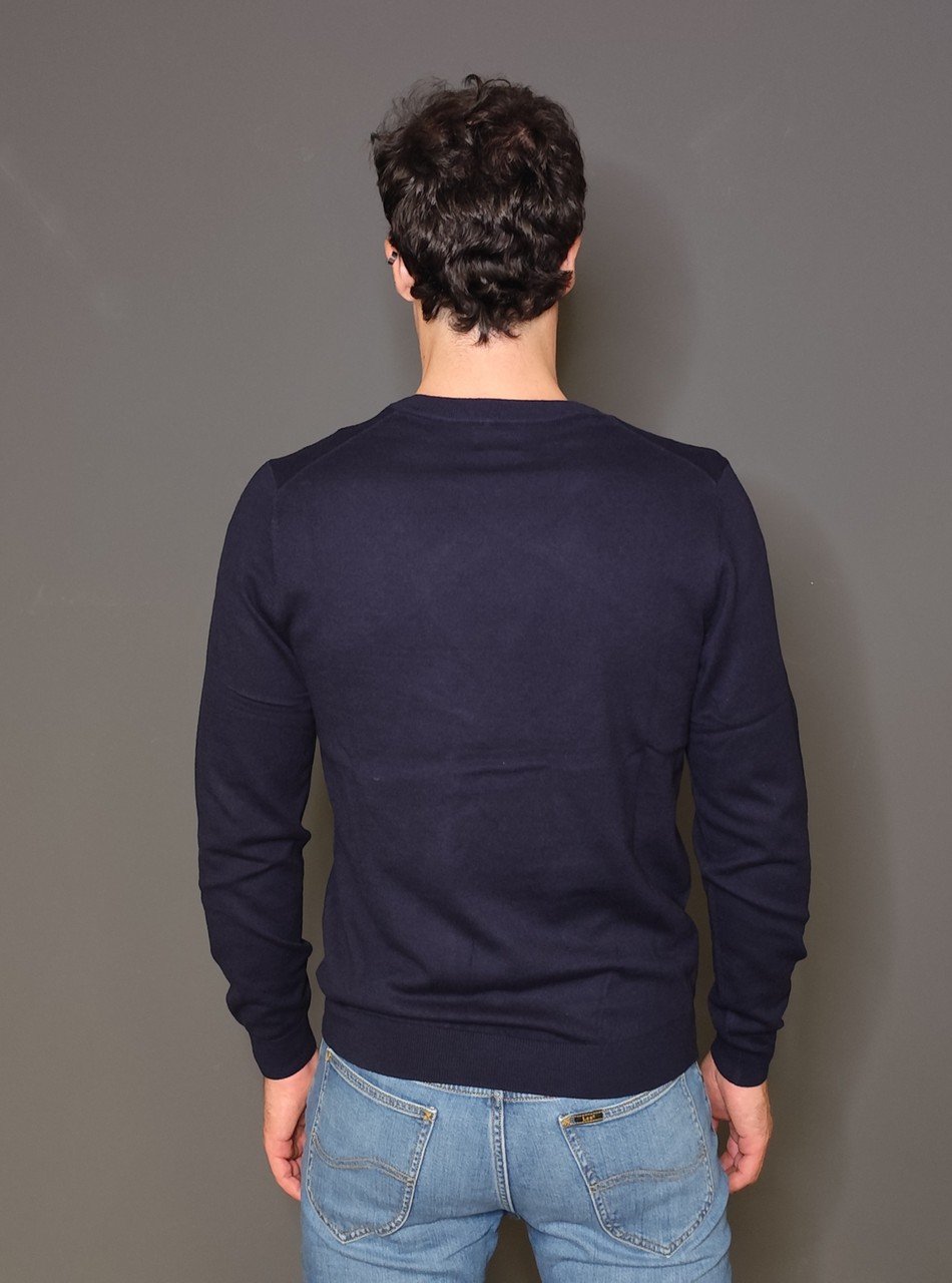 Maglie - Sweater basic Navy - immagine 4