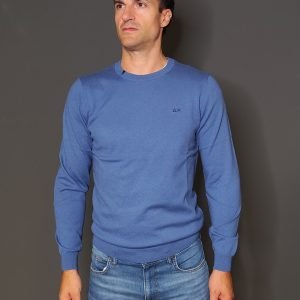 Maglie - Sweater basic Avio