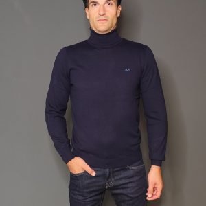 Maglie - Turtle sweater Navy