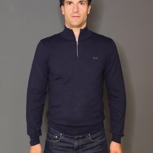 Maglie - Half zip  sweater Navy