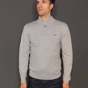 Maglie - Half zip  sweater Grigio
