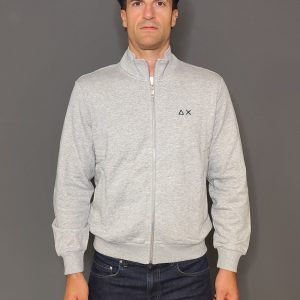 Felpe - Track zip basic Grigio