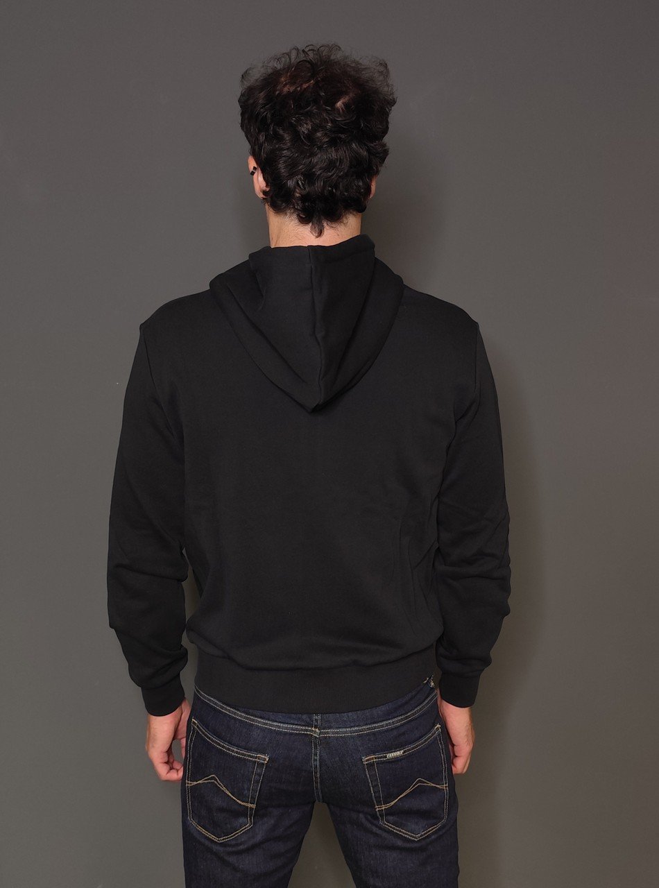 Felpe - Hoodie zip basic Nero - immagine 5