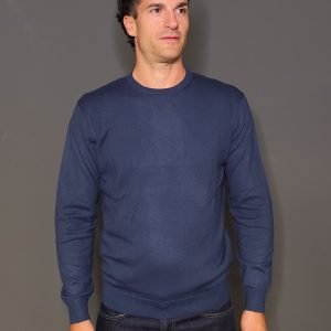 Maglie - Maglia basic crew Denim