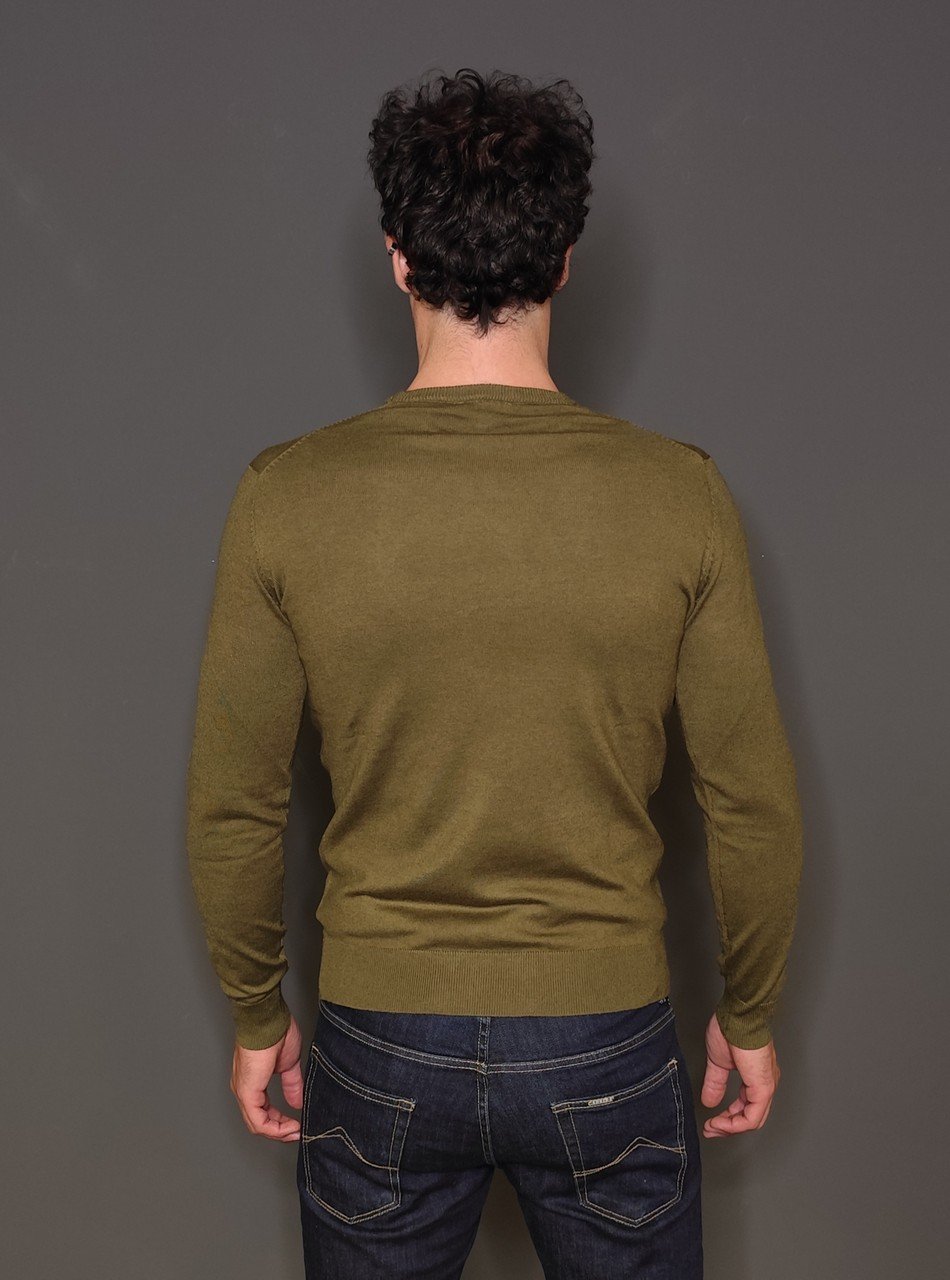 Maglie - Maglia basic crew Green - immagine 3